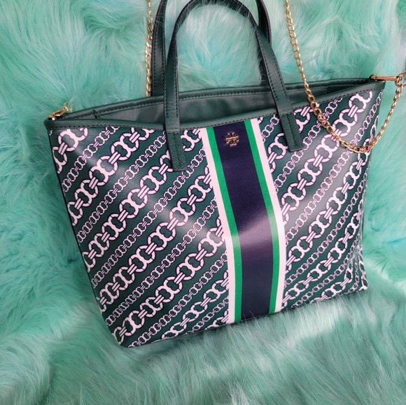 Authentic Tory Burch Tote - Picture 4 of 5